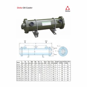 Pendingin Hidrolik Delta OR600 Delta OR350 Oil Cooler